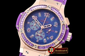 Hublot Big Bang Pop Art 38mm RG/LE Blue/Purple Bez OS20 Qtz