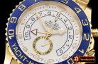 Rolex YachtMaster 116688 Blue YG/YG White BP Asia 7750 Mod