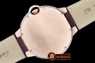 Cartier Balon Bleu Mens Diams Bez RG/LE White Miyota