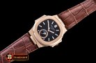 Best Quailty Patak Philippe Nautilus MoonPhase RG/LE Black MY901
