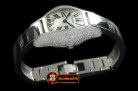 CAR0337A - Tortue De Cartier SS/SS White Swiss Quartz