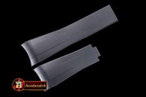 Rolex Rubber B Black Vulcanized Strap For Sports Rolex