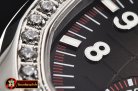 Patek Philippe Aquanaut Chrono 5968A Diams SS/RU (Blk) Blk YLF A7750