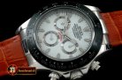 Replica Rolex Daytona 116506 SS/CER/LE White A-7750 Sec@6