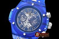 Hublot Big Bang Unico Sapphire PL/RU Blue Jap Quartz