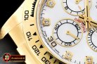 Rolex Daytona 116508 YG/RU Wht MOP/Diams OMF A4130 Mod