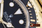 Rolex Submariner 116618 YG/YG Black BP V2 SP Asia 3135