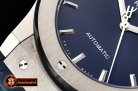 Hublot Classic Fusion Bang 45mm TI/LE/RU Blue WWF A2892 Mod