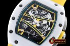 Replica Richard Mille RM061-01 Yohan Blake TZP White Cer Yellow
