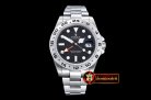 Rolex Explorer II Ref.216570 SS/SS Black BP A3187 Mod