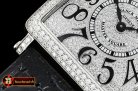 Franck Muller Master Square 6002 Midsize SS/LE Diams GF - Swiss Qtz