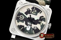 Bell&Ross BR03-92 42mm XXV Bathing Ape SS/NY Camo MY9015