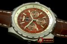Replica Breitling Bentley 6.75 Big Date SS/LE Brown A-7750
