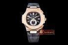 PP0202C - 5980 Nautilis Chrono RG/LE Black BP A-7750