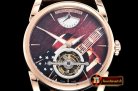 Parmigiani Fleurier Reserve De Marche Hebdomadaire RG/LE Brown Tourb