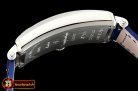 Franck Muller Long Island Ladies 952QZ SS/LE (Blue) Wht GF Swiss Qtz