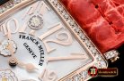 Franck Muller Long Island Peony DIAM/SS/LE (Red) White MOP Swiss Qtz