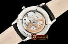 Jaeger Le Coultre Master Ultra Thin Moonphase SS/LE Black ZF 1:1 MY9015