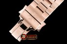 VACH. CONSTANTINE Overseas Dual Time Power Reserve RG/RG Blue TWA A1222