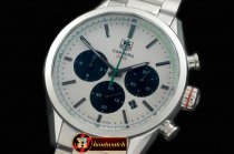TAG0260D - Carrera CH 80Anni Chrono SS/SS White/Blue Jap OS20