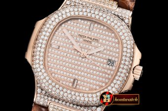 Patek Philippe Nautilus Ref.5711 Diams RG/LE Diams/Baug MY9015 M