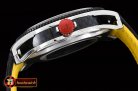 JAEGER LE COULTRE AMVOX3 Tourbillon GMT SS/LE Black/Yellow Asia