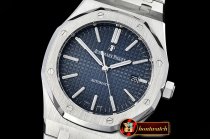 Audemars Piguet Royal Oak 15400 SS/SS Blue JF V5 MY9015 Mod 3120