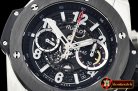 Hublot Big Bang Unico 45mm CER/SS/RU Black V2 Asia 7750 Mod