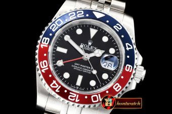 Rolex GMT Master II 126710BLRO Jubilee SS/SS Black A2836
