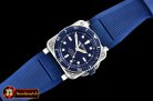 Bell & Ross BR03-92 42mm Diver SS/RU Blue/Stk 1:1 Miyota 9015