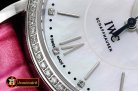 IWC Portofino Automatic Diam Bez SS/LE Wht MOP A2851 Mod