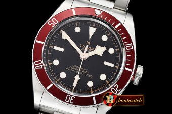 Tudor Heritage Black Bay Shield SS/SS Red/Blk ZF Asia 2824