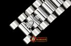 Rolex Daydate 36mm Flt SS/SS Pearl White Diam BP Swiss 2836