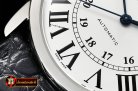 Cartier Ronde Louis Cartier Date SS/LE White Miyota 9015