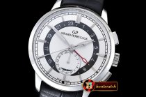 Replica GIRARD-PERREGAUX 1966 Dual Time SS/LE White Asia 23J Mod