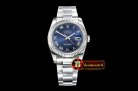 Rolex Datejust Man DJ 36mm Oyst Fluted 904L SS/SS Blue Roman ARF A3135