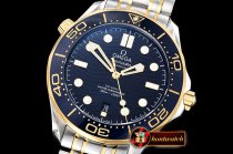 Omega Seamaster 300m 2018 YG/SS Blue OMF Asia 8800