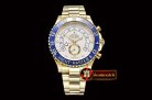 Rolex YachtMaster 116688 Blue YG/YG White BP Asia 4161 Mod