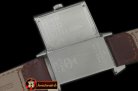 JL079B - Reverso Classique SS/LE White Num Jap Qtz