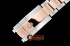 Replica Rolex DateJust Mens 36mm RG/SS Blk MOP Diam BP Asia 2836