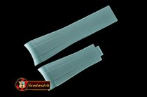 Rolex Rubber B Grey Vulcanized Strap For Sports Rolex