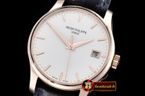 Patek Philippe Calatrava Ref.5227 RG/LE White BP MY9015 Mod