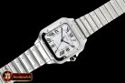 Cartier Santos De Cartier 2018 Mens XL SS/SS Wht GF Ult MY9015