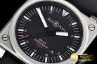 Bell & Ross BR03-92 Horograph Sandblasted SS/RU Black V2 Miyota