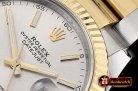 Rolex Datejust II DJ2 41mm Oyt Flt YG/SS Silver Stk BP Asia 2813