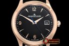 Jaeger Le Coultre Master Control Date 1548420 RG/LE Black ZF Asia 23J Mod