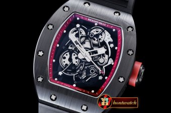 Replica Richard Mille RM055 Bubba Watson Black Cer Red CER/VRU