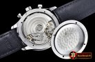 IWC Portuguese Chrono Diam SS/LE Blk/Blk ZF A79350 Mod