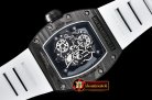 Richard Mille RM055 Bubba Watson FC/RU Skeleton Wht/Gold MY8215 Mod