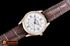JAEGER LE COULTRE Master Control Date 2017 RG/LE White Miyota 90